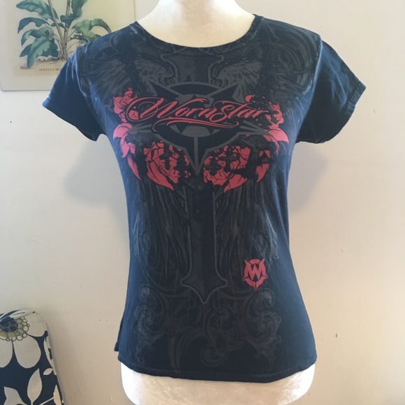 Wornstar Woman's T-Shirt Line Launch 2009 Sz Small - Picture 1 of 5